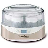 Moulinex Yogurteo Yogurtera- 13 W- 1.12 litros- 0 Decibelios- Plástico- Plateado